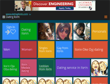 Tablet Screenshot of datingilorin.com